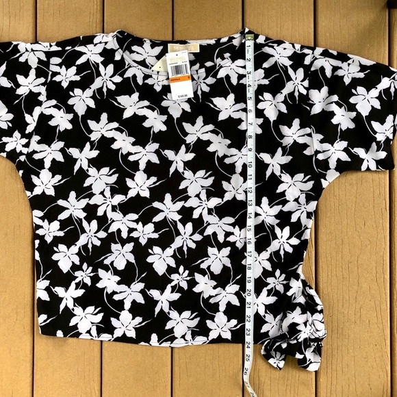 NWT MICHAEL Michael Kors FLORAL TOP- S - Picture 13 of 14